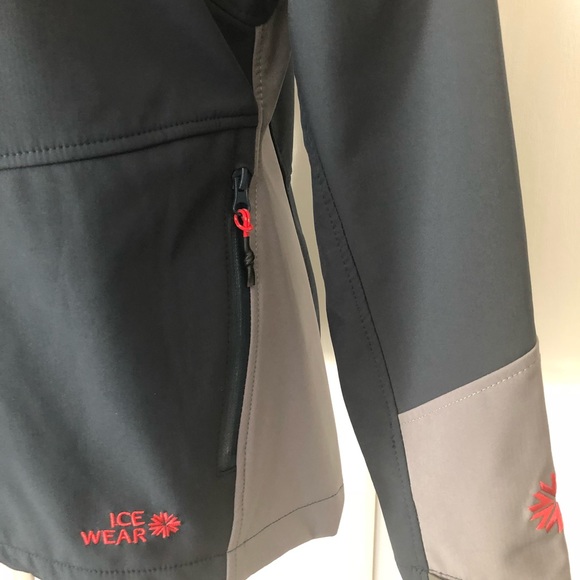 ICE WEAR Women's Gray Lightweight Jacket  Medium - Picture 2 of 8